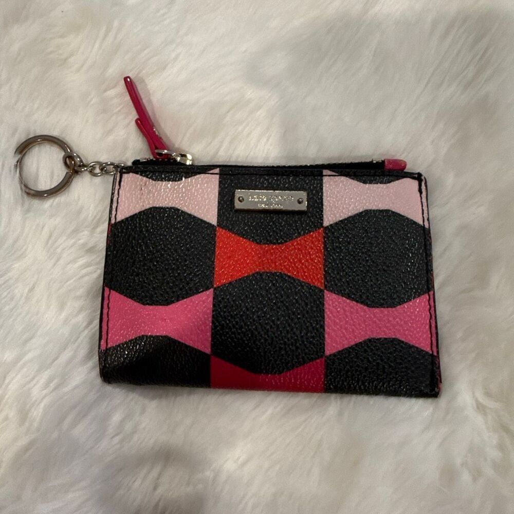 Kate Spade coin purse keychain
